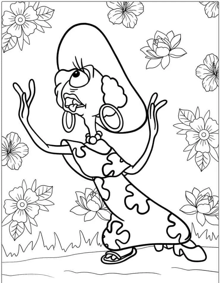 Lillo and Stich coloring page (23)