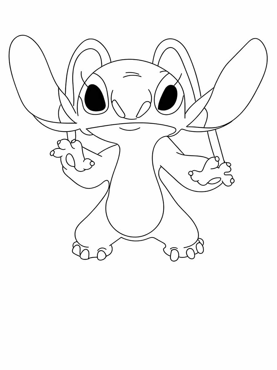 Lillo and Stich coloring page (3)