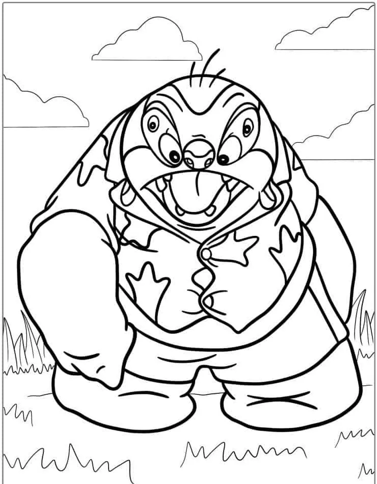 Lillo and Stich coloring page (31)