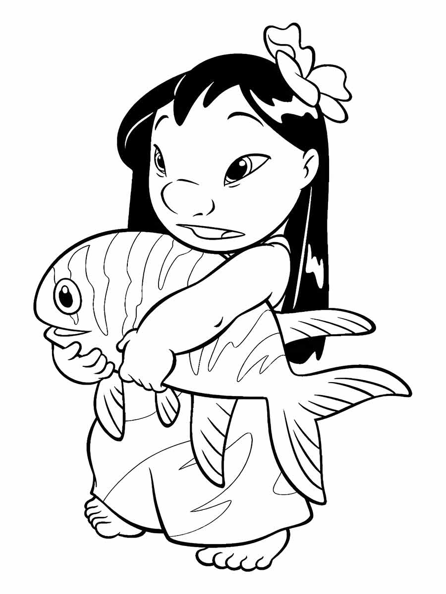 Lillo and Stich coloring page (34)