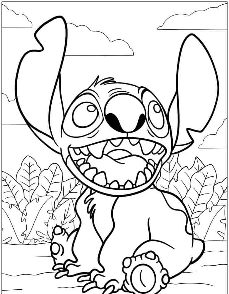 Lillo and Stich coloring page (34)