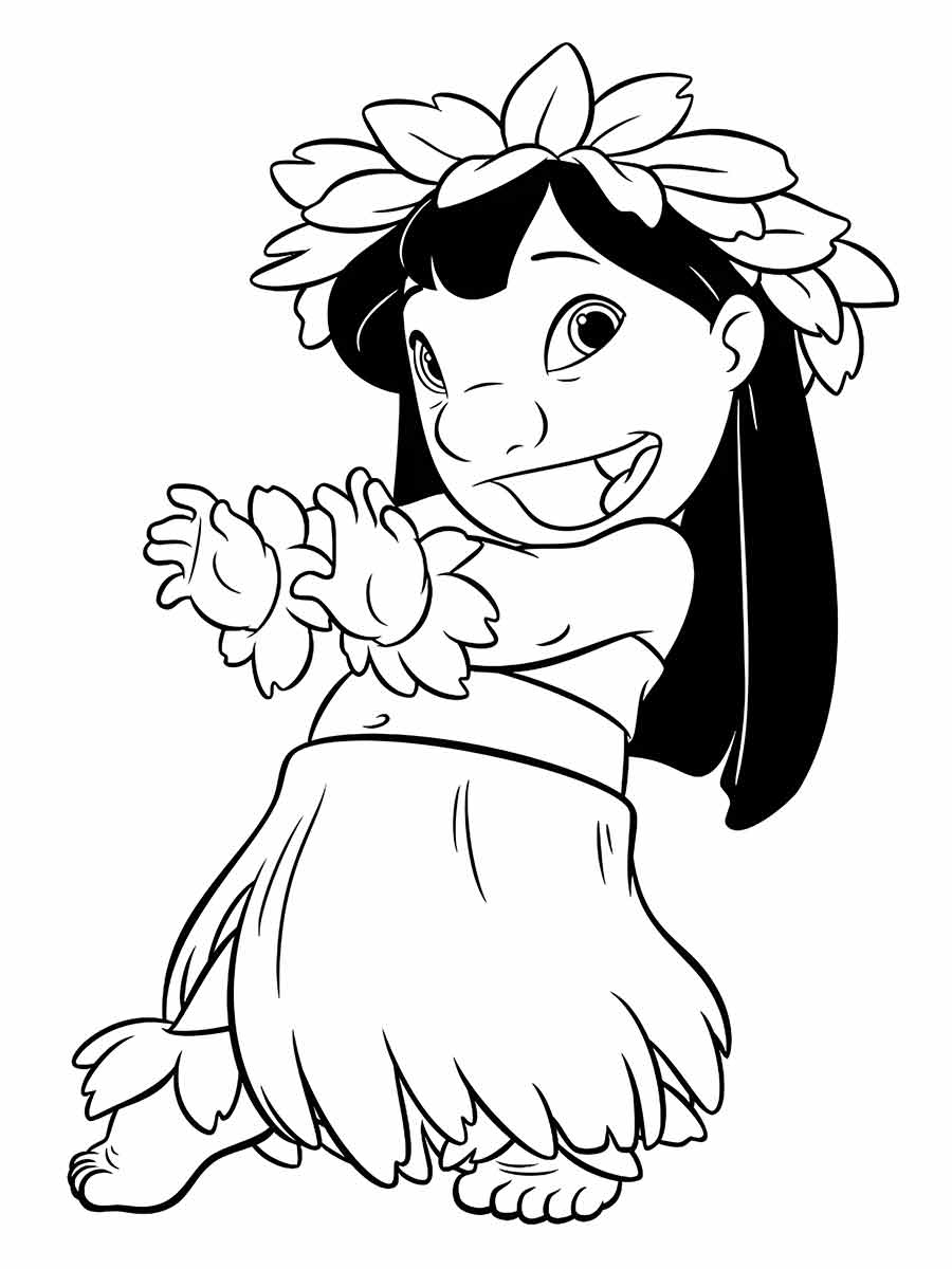 Lillo and Stich coloring page (35)