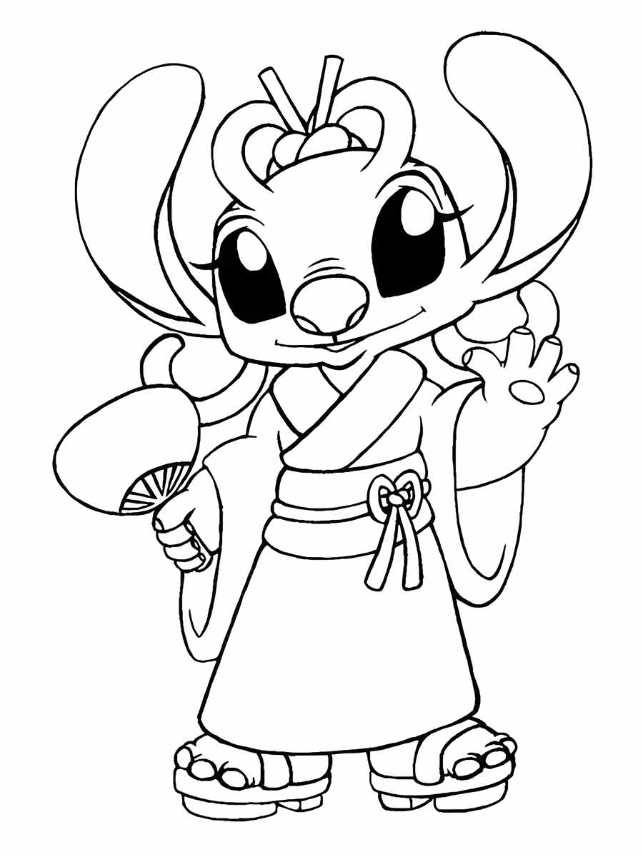 Lillo and Stich coloring page (36)