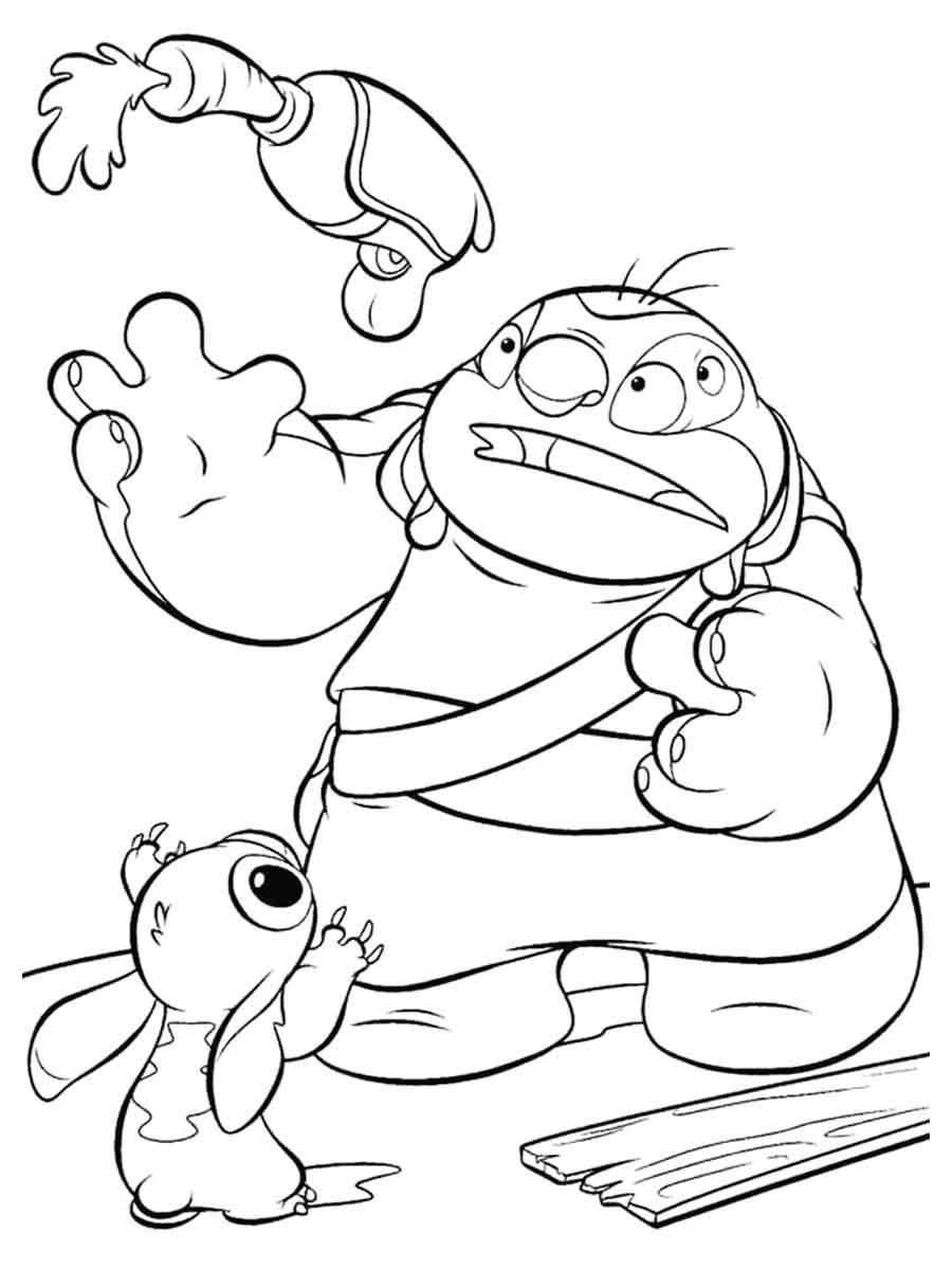 Lillo and Stich coloring page (39)