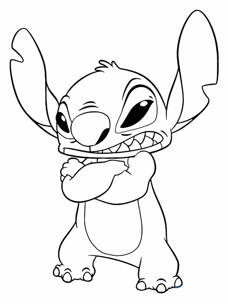 Lillo and Stich coloring page (4)