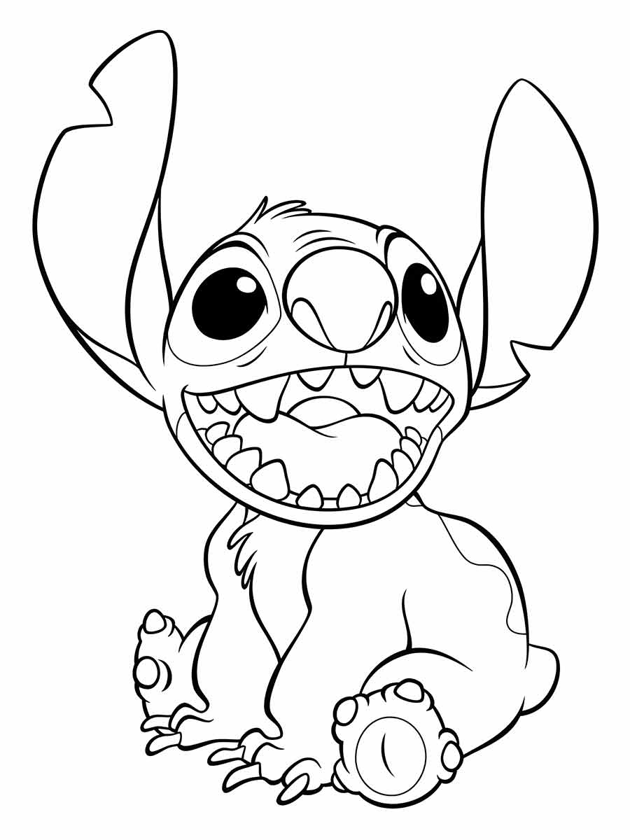 Lillo and Stich coloring page (43)