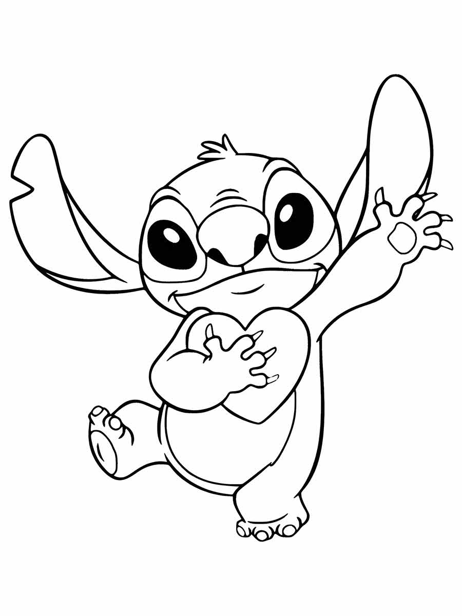 Lillo and Stich coloring page (44)