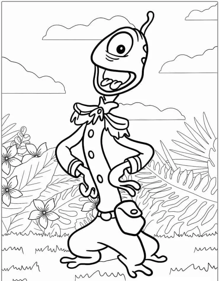 Lillo and Stich coloring page (44)