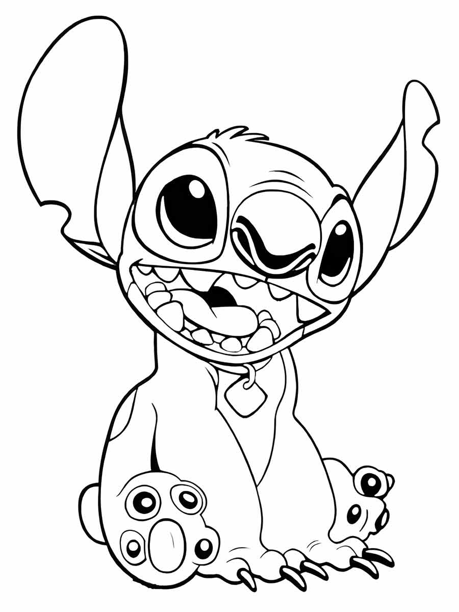 Lillo and Stich coloring page (46)