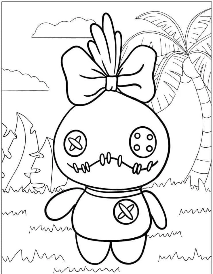 Lillo and Stich coloring page (46)