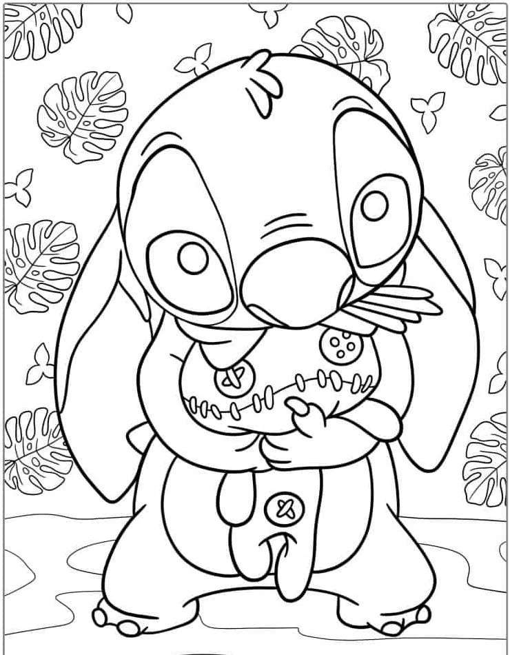 Lillo and Stich coloring page (50)