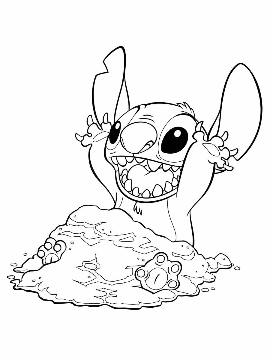 Lillo and Stich coloring page (51)