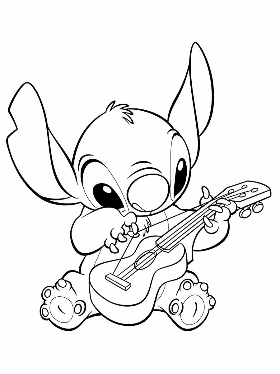 Lillo and Stich coloring page (55)