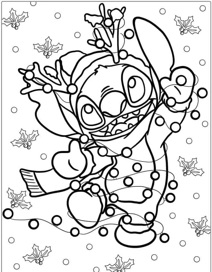 Lillo and Stich coloring page (55)