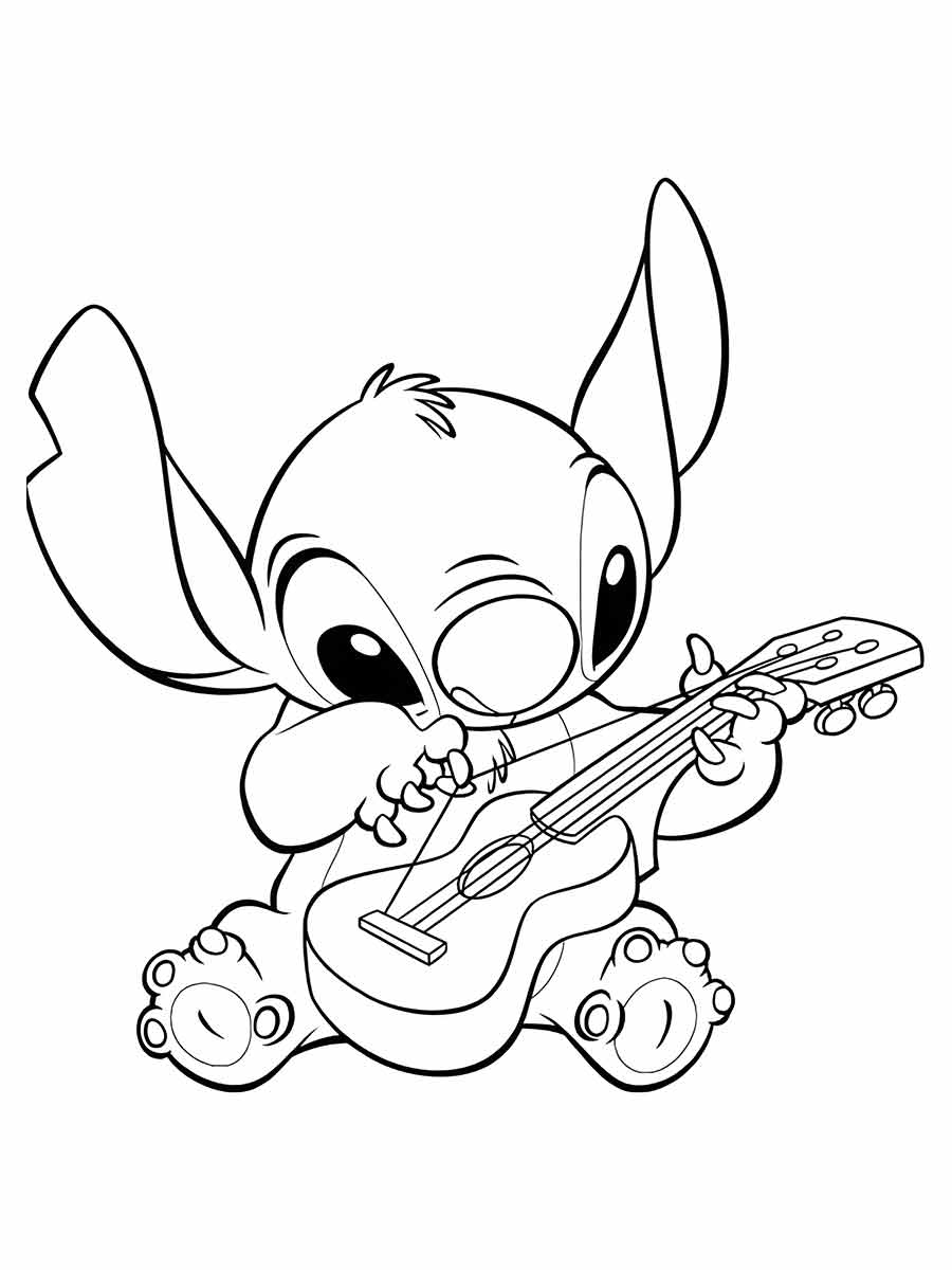 Lillo and Stich coloring page (6)