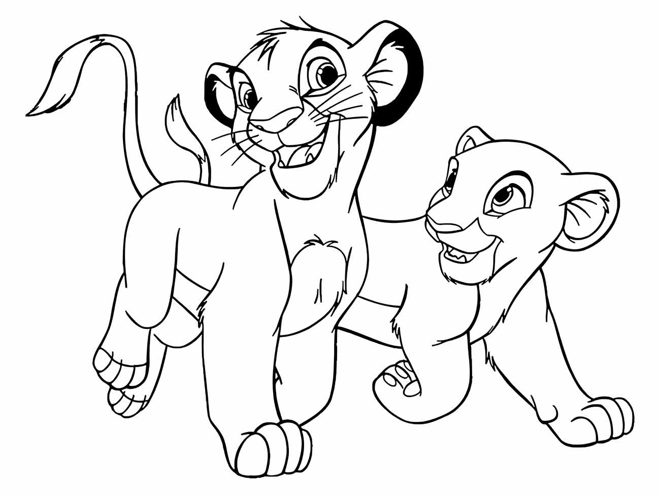 Lion king coloring page (12)