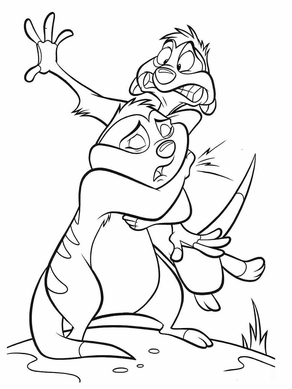 Lion king coloring page (23)