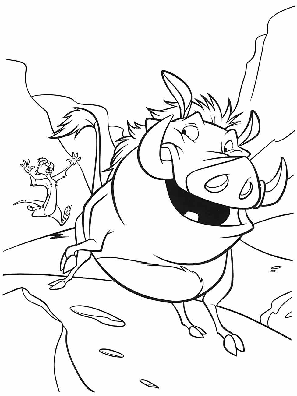 Lion king coloring page (25)