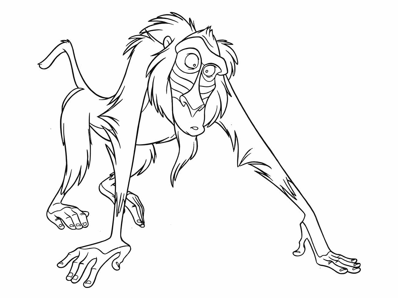 Lion king coloring page (26)