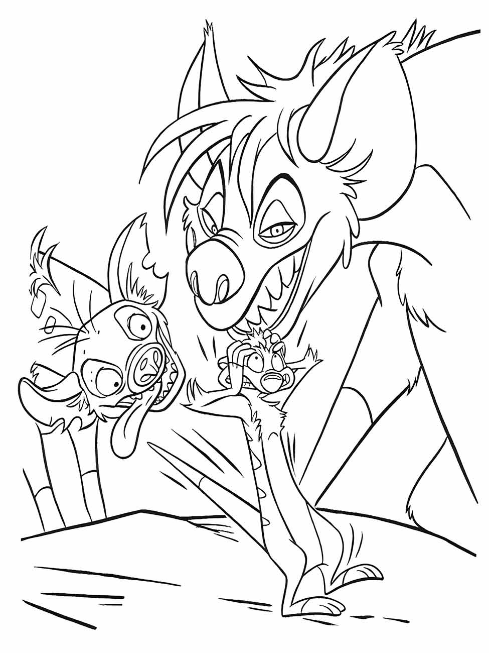 Lion king coloring page (46)