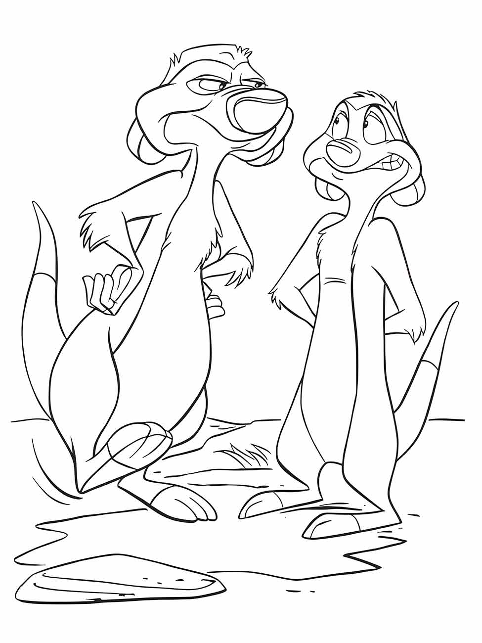 Lion king coloring page (49)