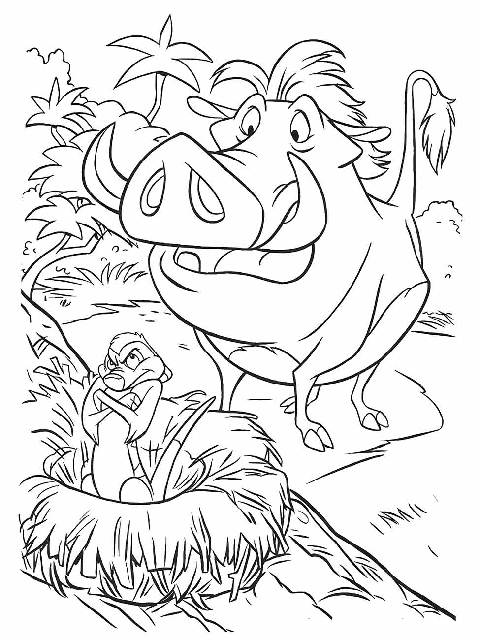 Lion king coloring page (53)