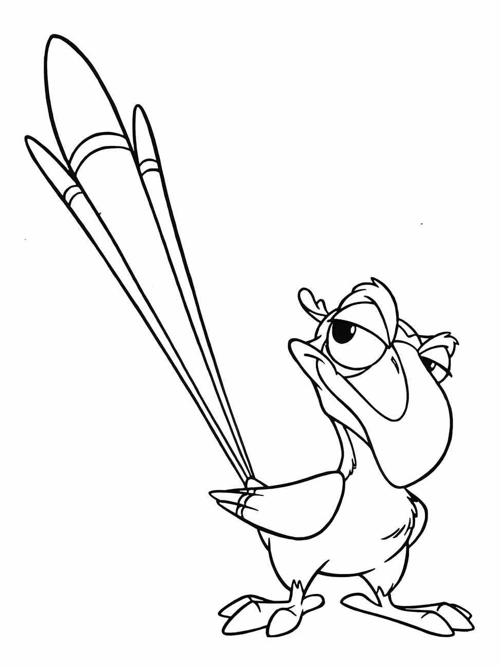 Lion king coloring page (56)