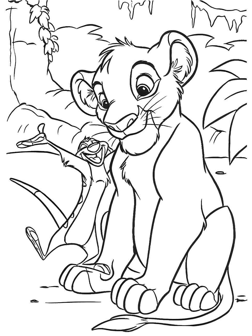 Lion king coloring page (6)