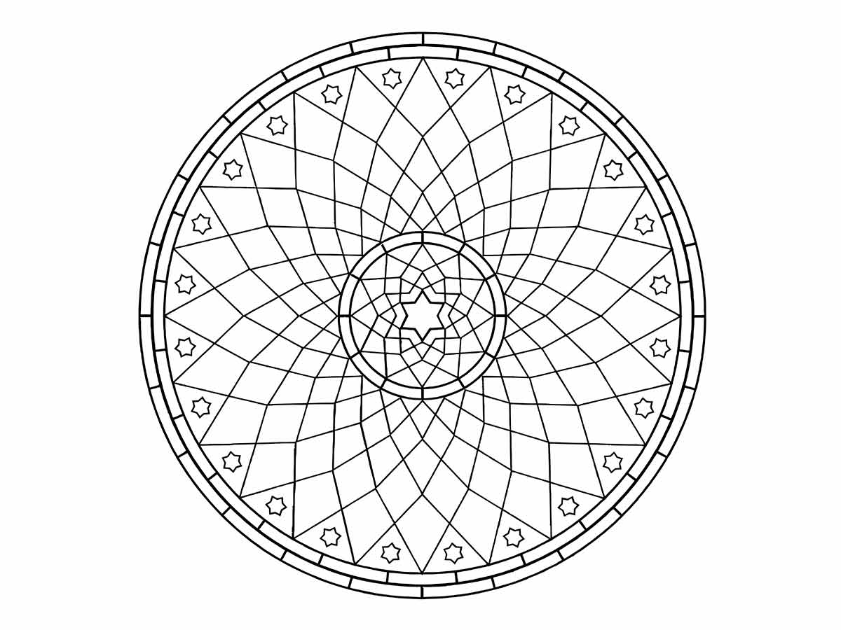 Mandalas coloring page (10)