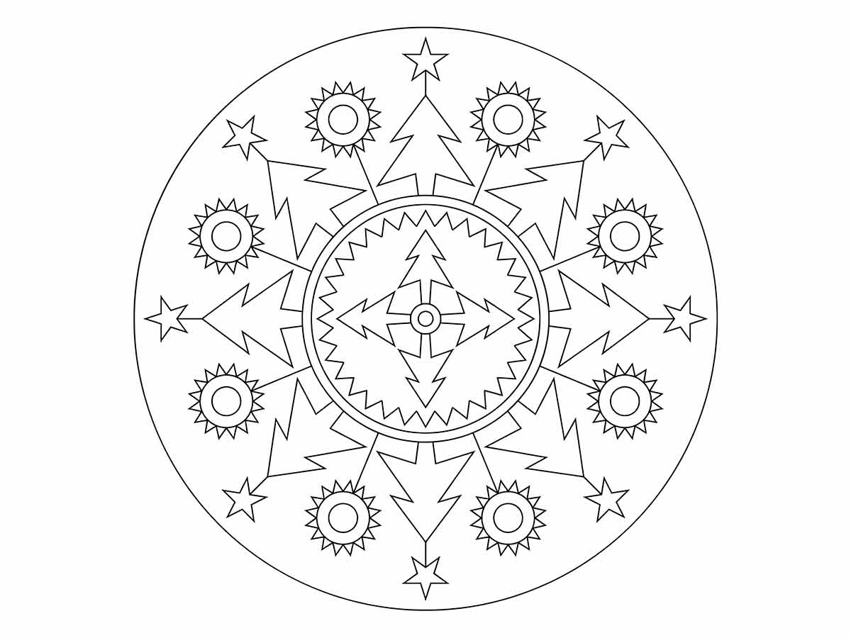 Mandalas coloring page (12)