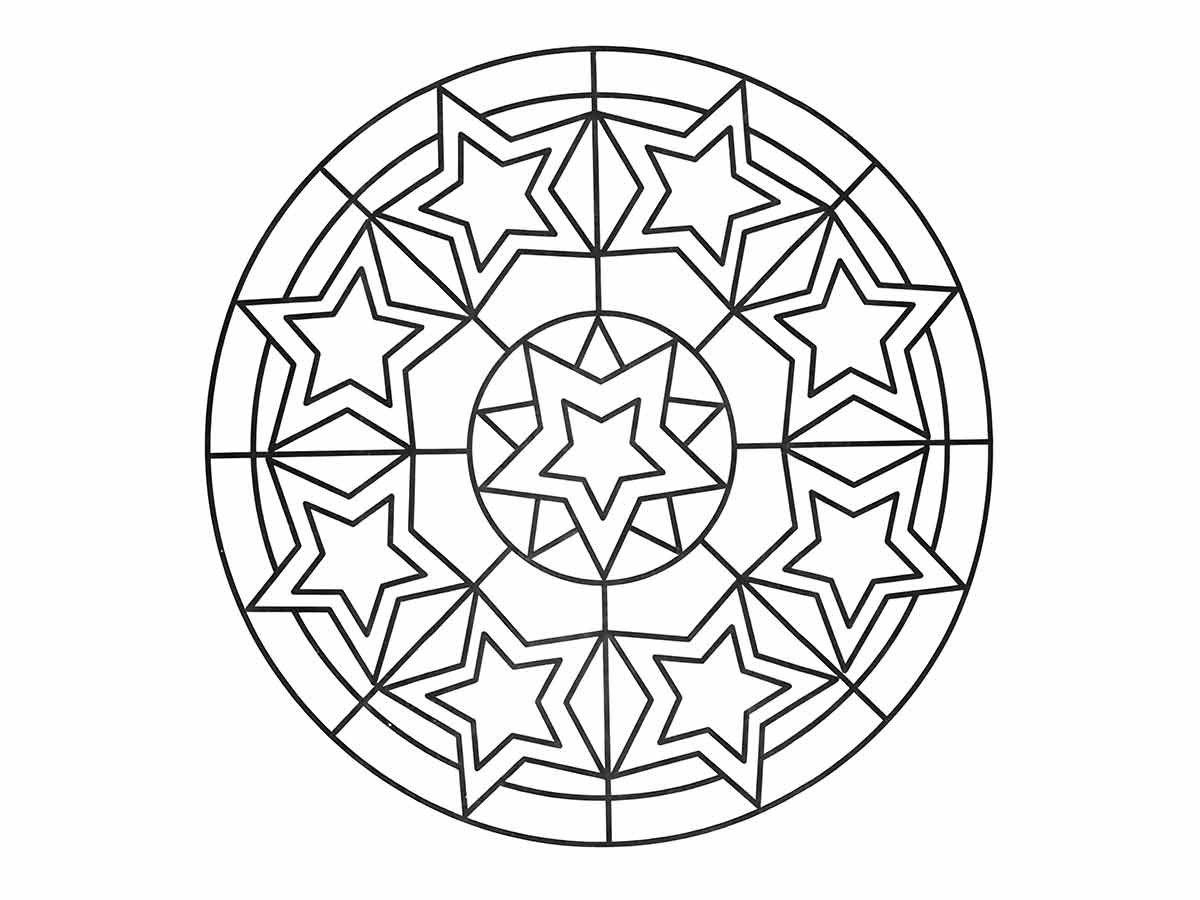 Mandalas coloring page (18)