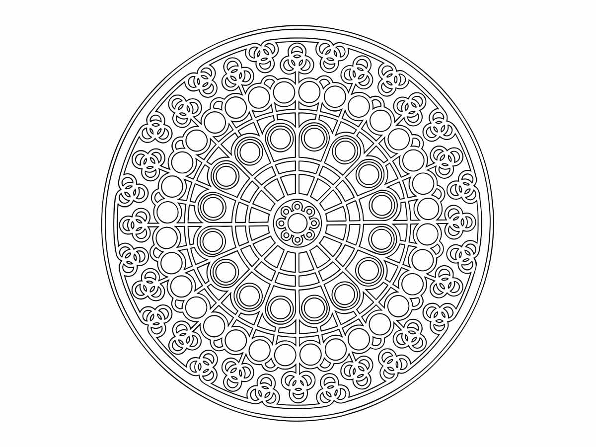 Mandalas coloring page (26)