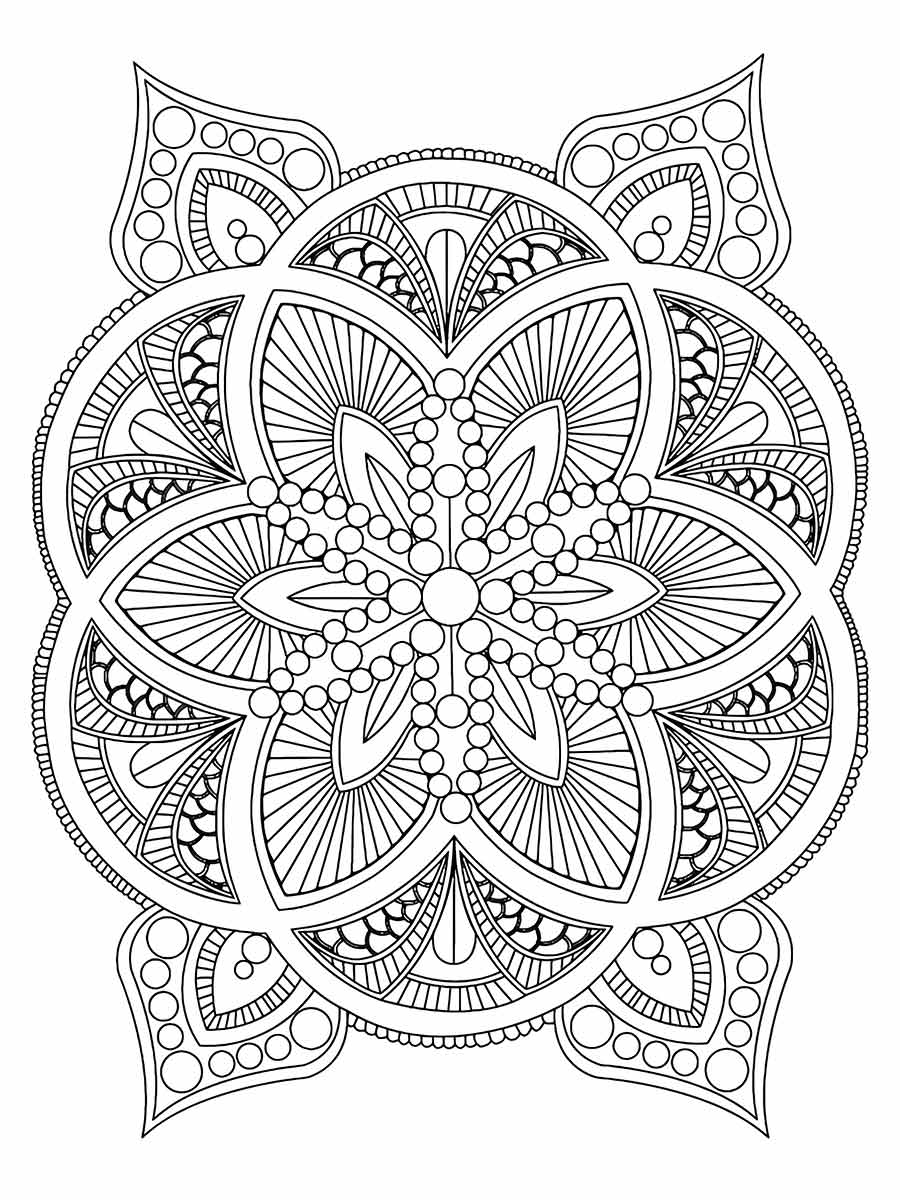 Mandalas coloring page (27)