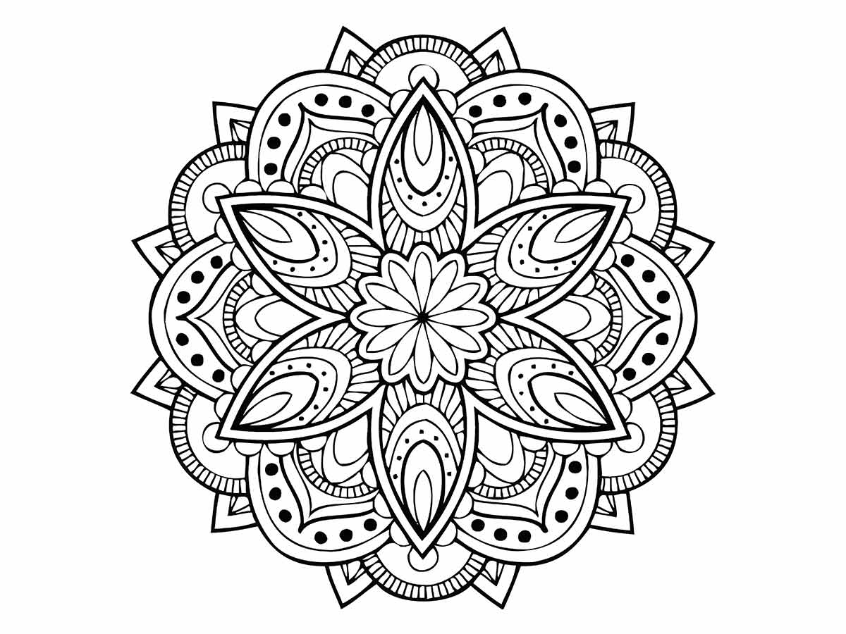 Mandalas coloring page (28)