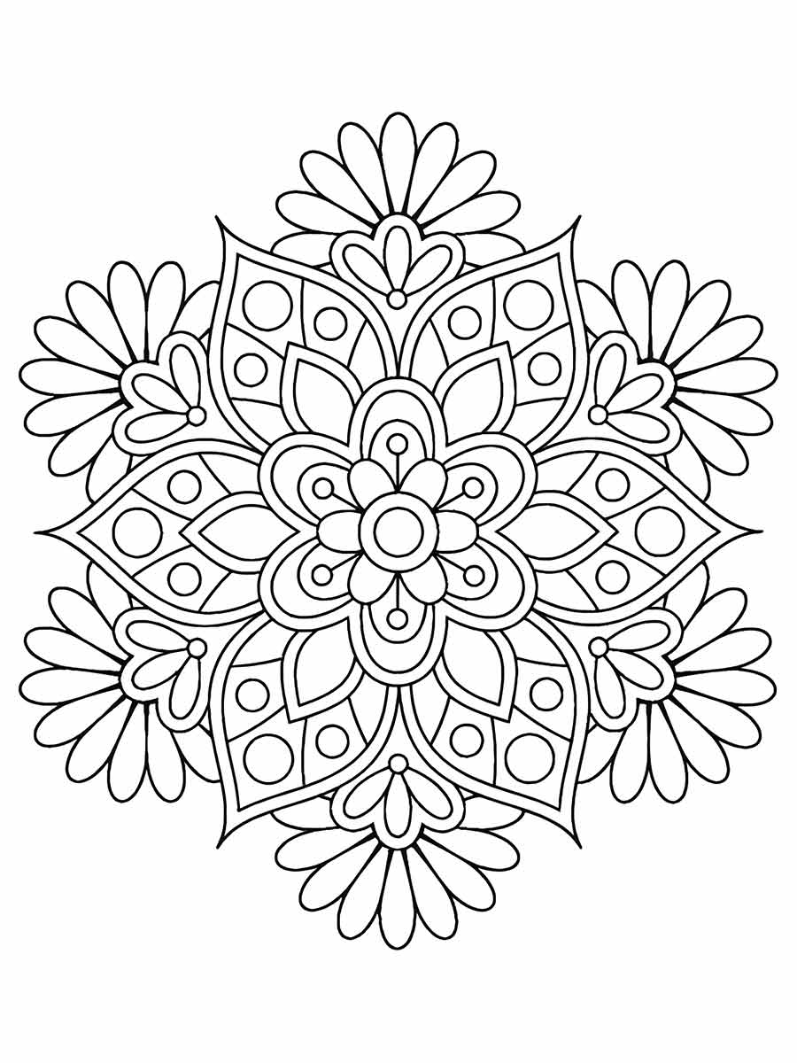 Mandalas coloring page (29)