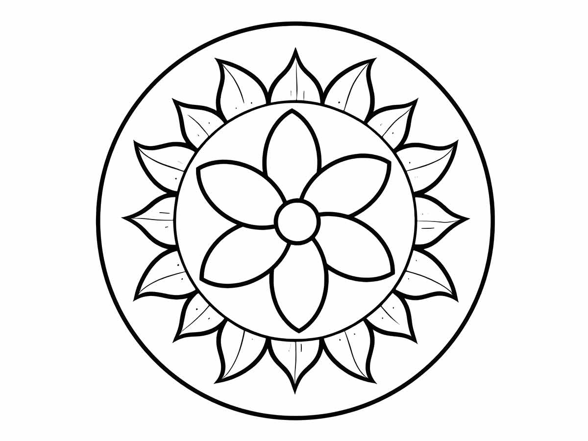 Mandalas coloring page (38)