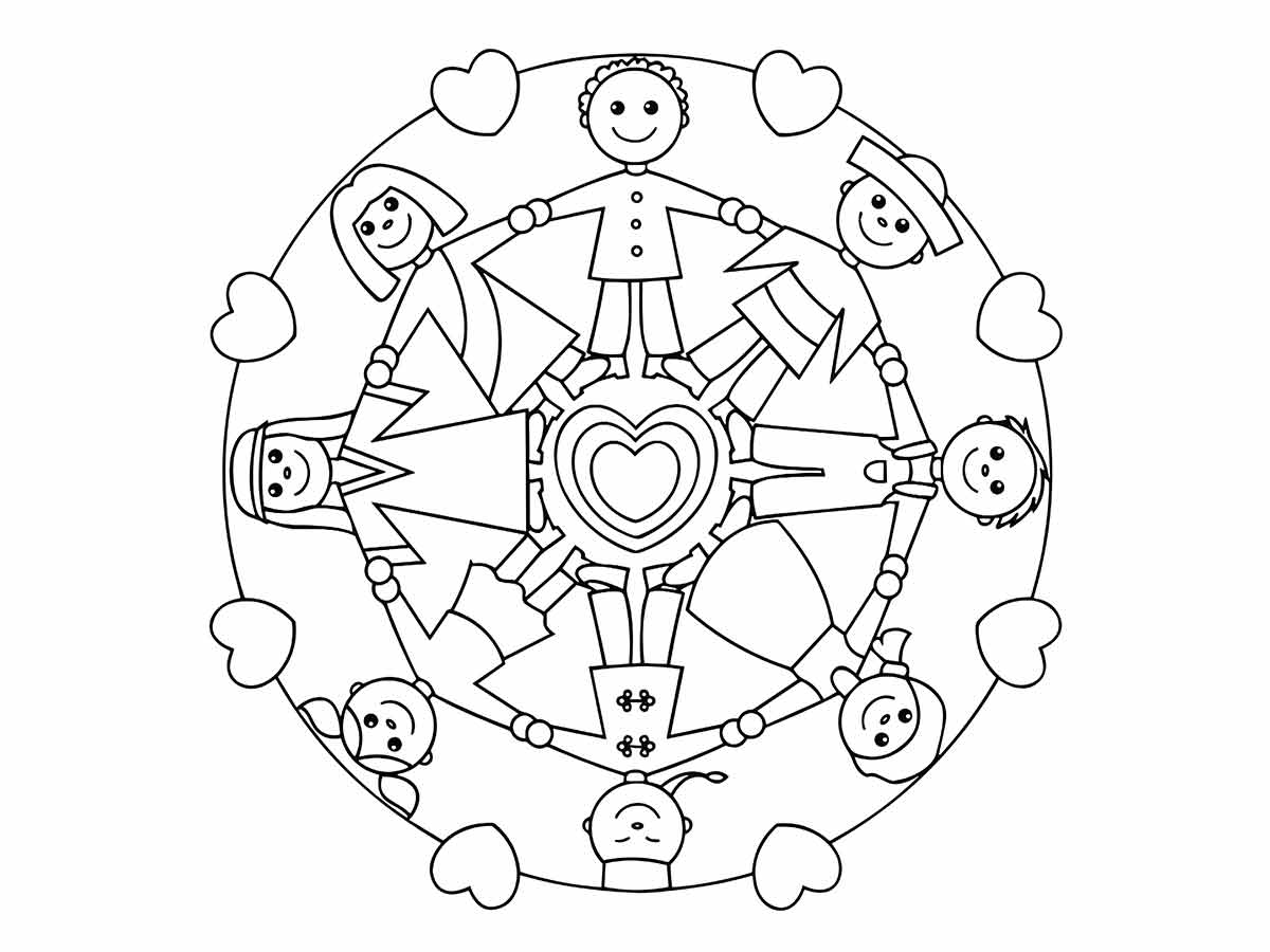 Mandalas coloring page (9)