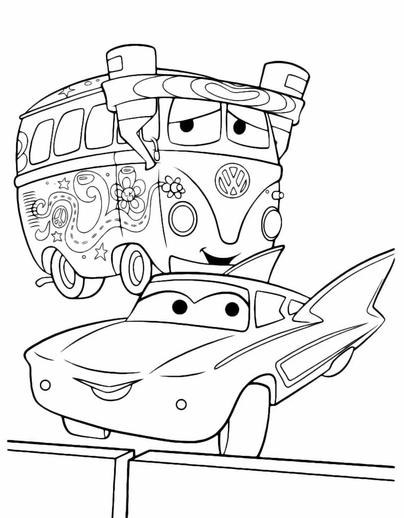 McQueen coloring page (23)