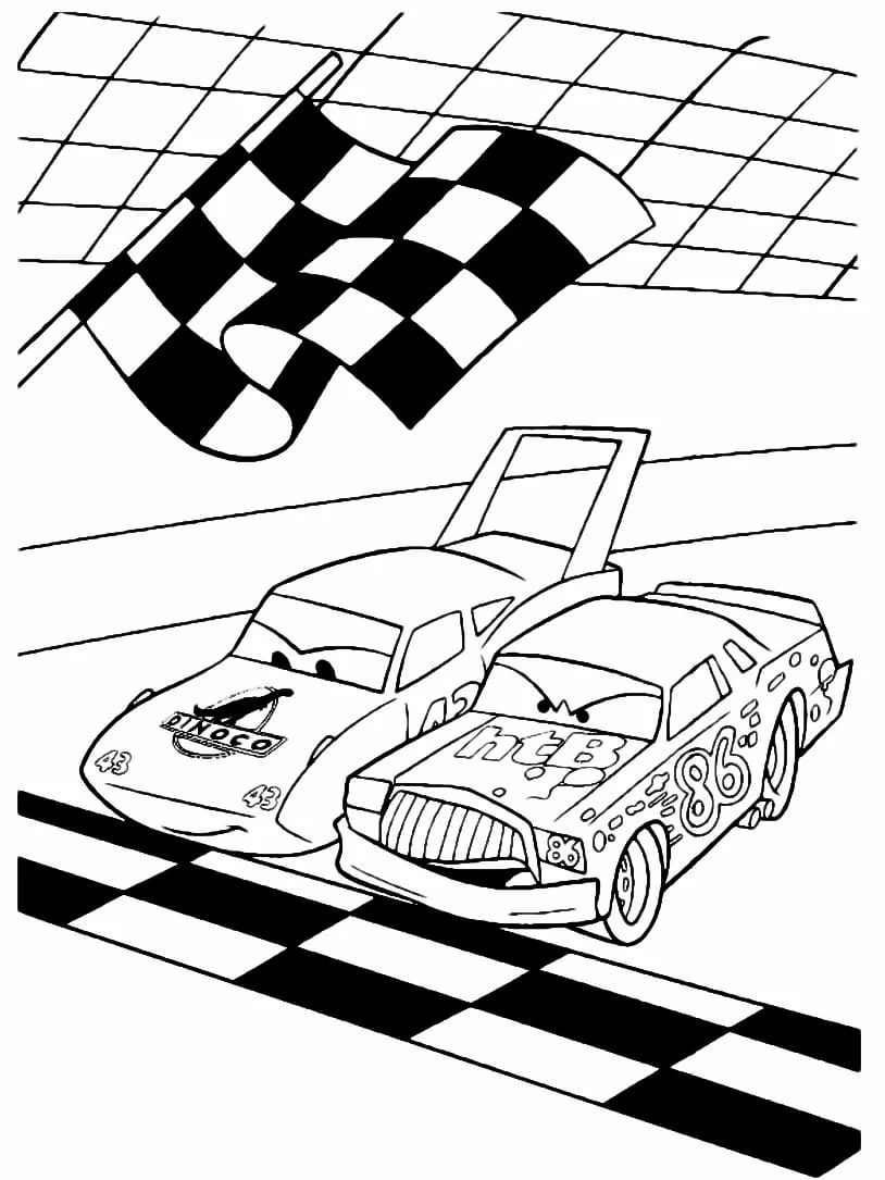 McQueen coloring page (25)