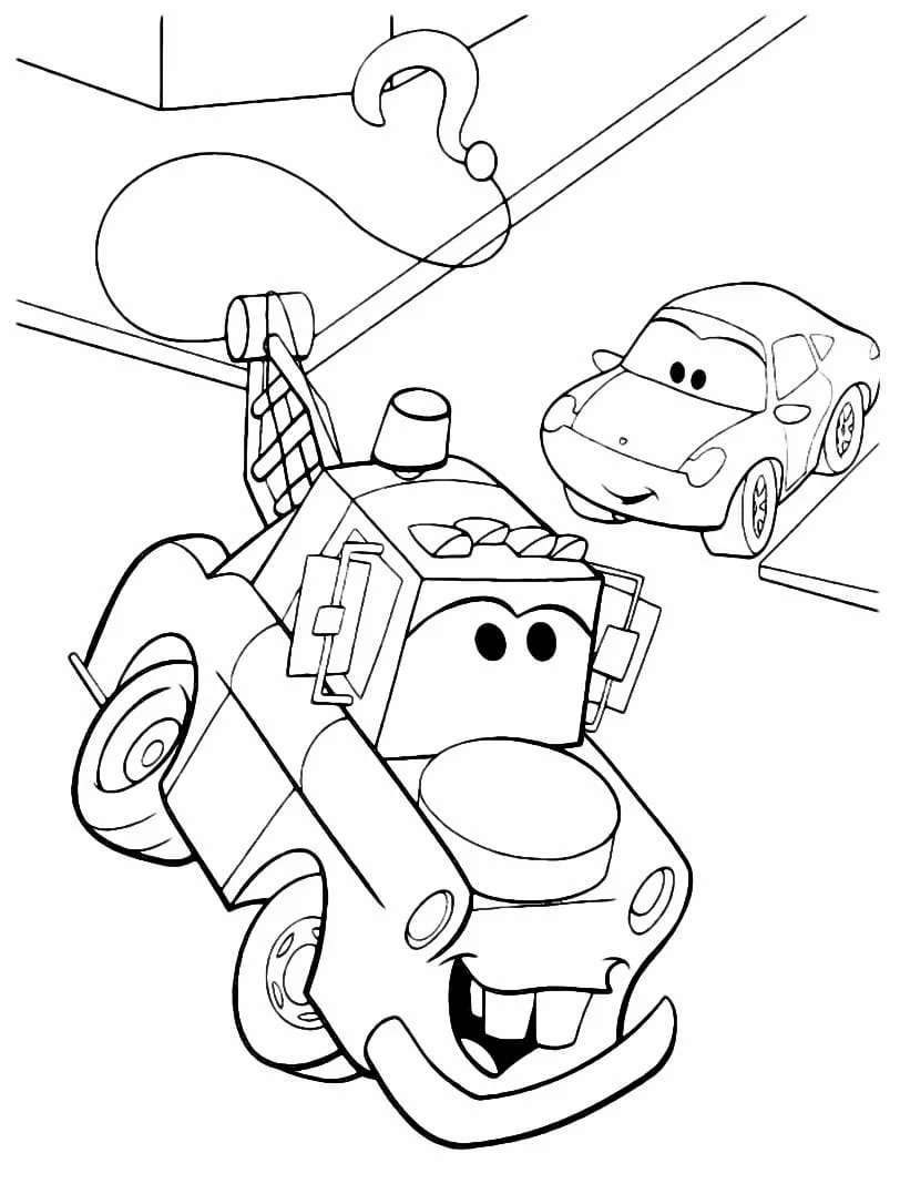 McQueen coloring page (26)