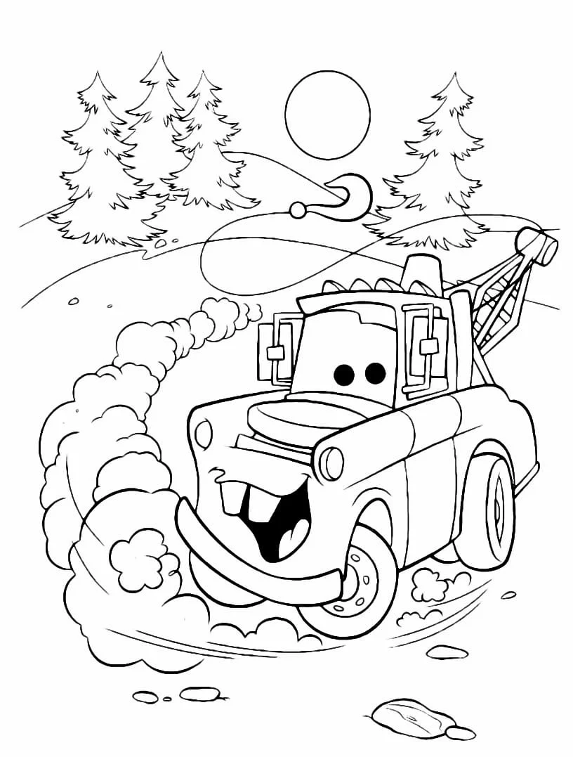 McQueen coloring page (29)