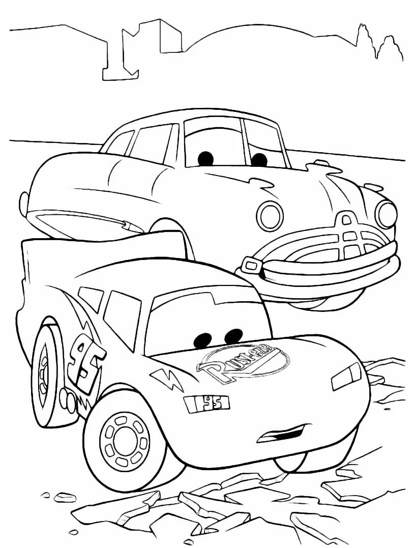 McQueen coloring page (40)