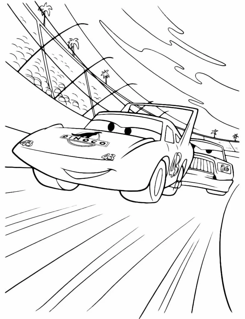 McQueen coloring page (43)