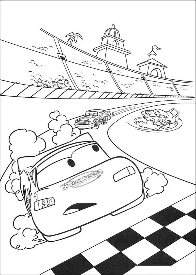 McQueen coloring page (46)