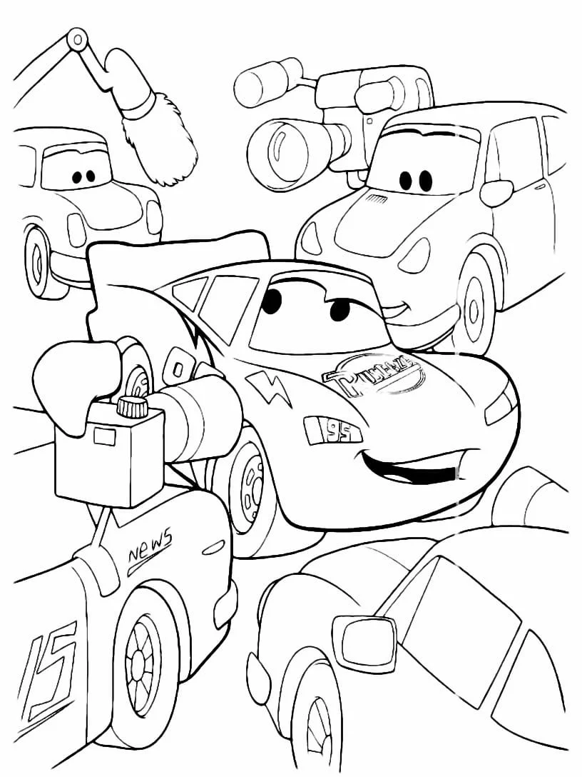 McQueen coloring page (52)