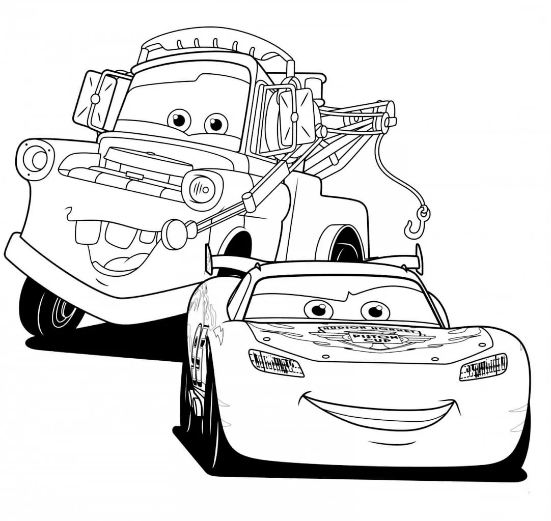 McQueen coloring page (54)