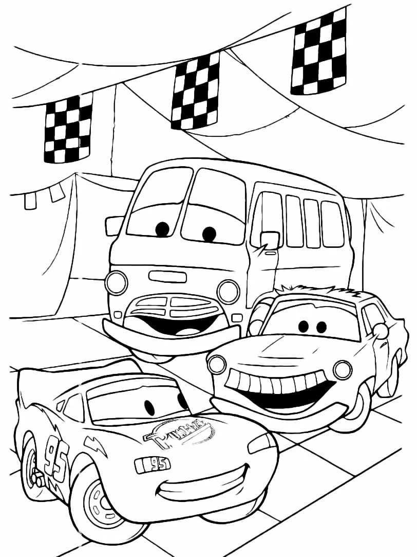 McQueen coloring page (56)