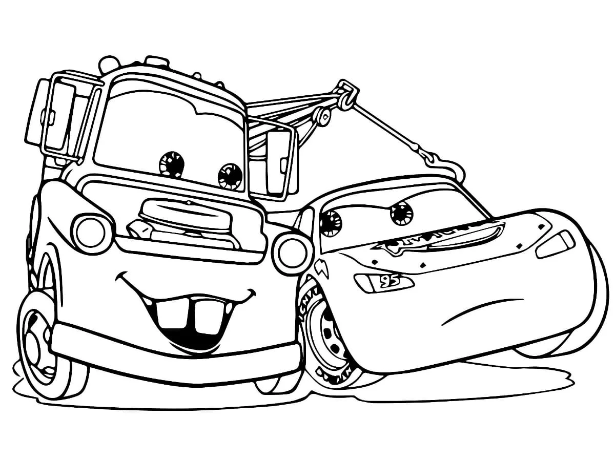 McQueen coloring page (59)