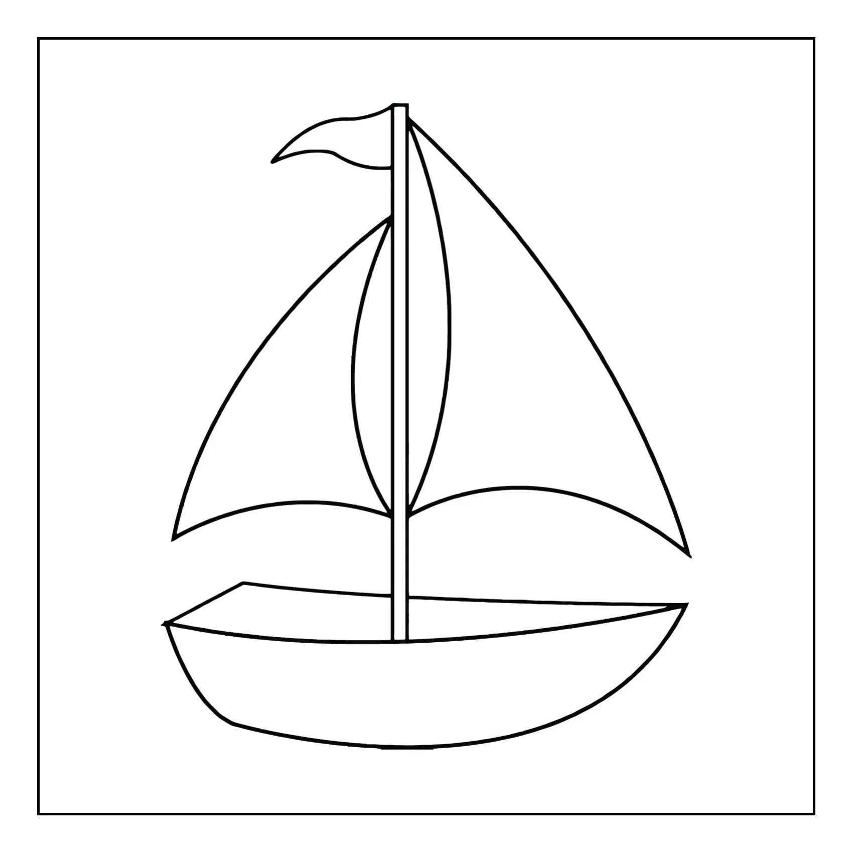 Means of tranport coloring page (11)