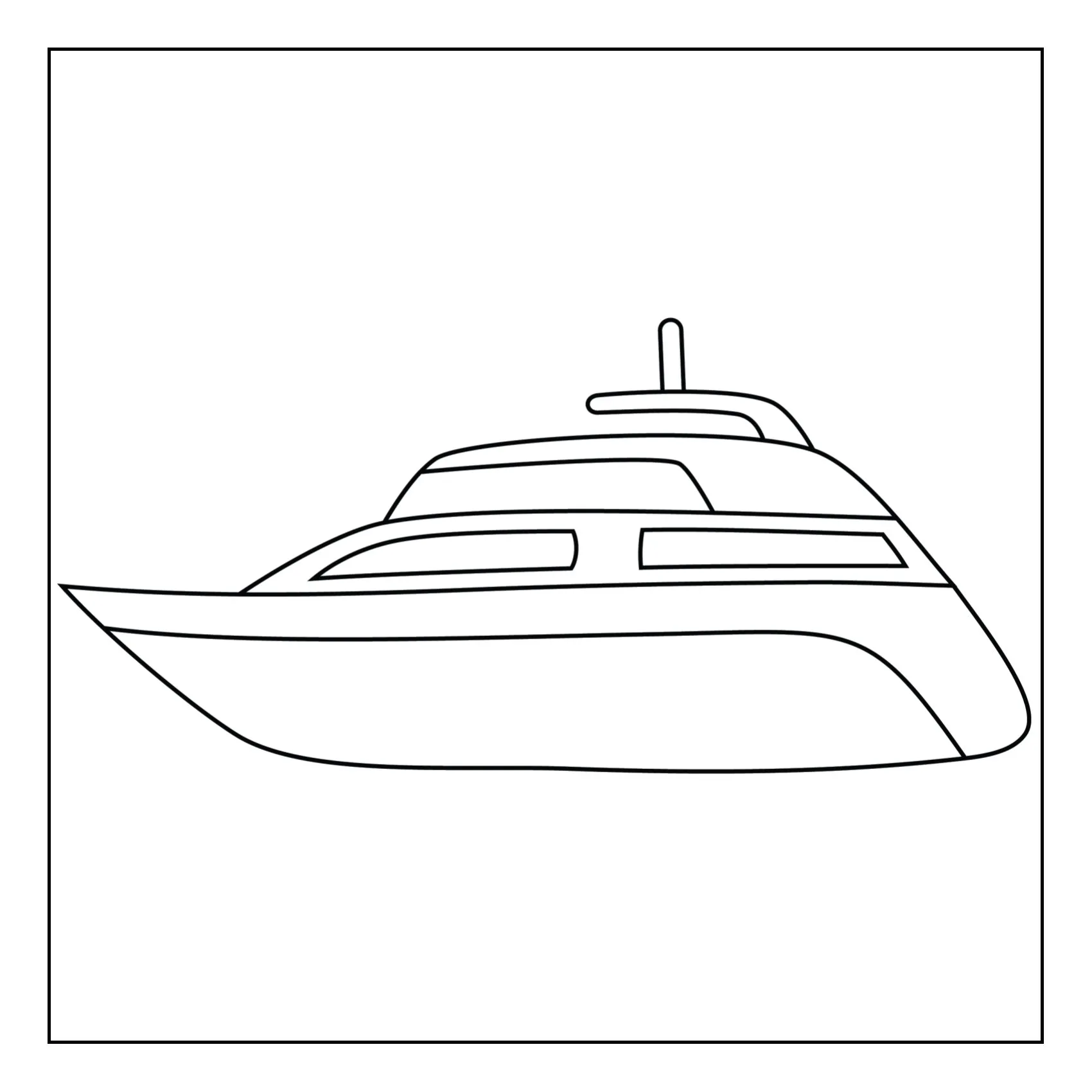 Means of tranport coloring page (12)